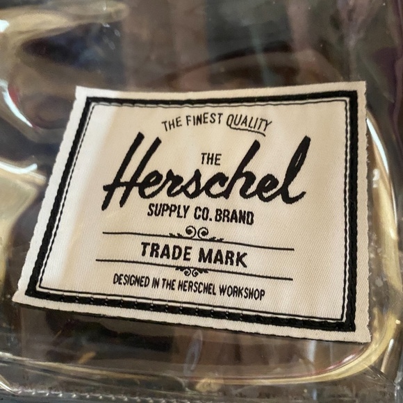 Herschel Clear Backpack XL with Pink Trim - Picture 3 of 3